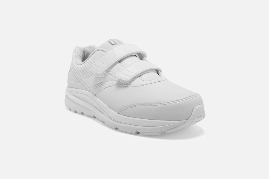 Brooks Addiction Walker V-Strap 2 Running Shoes - Womens - White - SB7860493